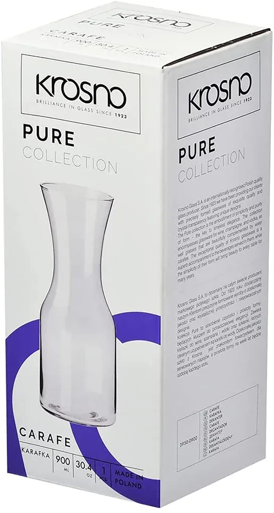 KROSNO Pure Wasser Regenbogen Karaffe Dekanter, 900 Ml – Bild 10