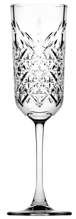 Pasabahce 440356 Timeless Sektglas, Sektkelch, 175ml, Glas, Transparent, 4 Stück