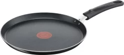 Tefal Pfannkuchenpfanne Cook Clean 25 Cm Aluminium Schwarz