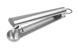 Dr. Oetker Kirschentkerner PROFI, Kirschentsteiner Aus Edelstahl, Kirschkernentferner Mit Verschlussmechanismus (Farbe: Silber), Menge: 1 Stück