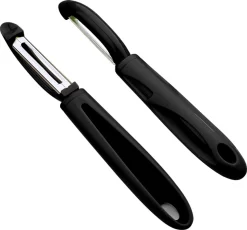 Kartoffelschäler | Pendelschäler | Gemüseschäler | Obstschäler -schwarz