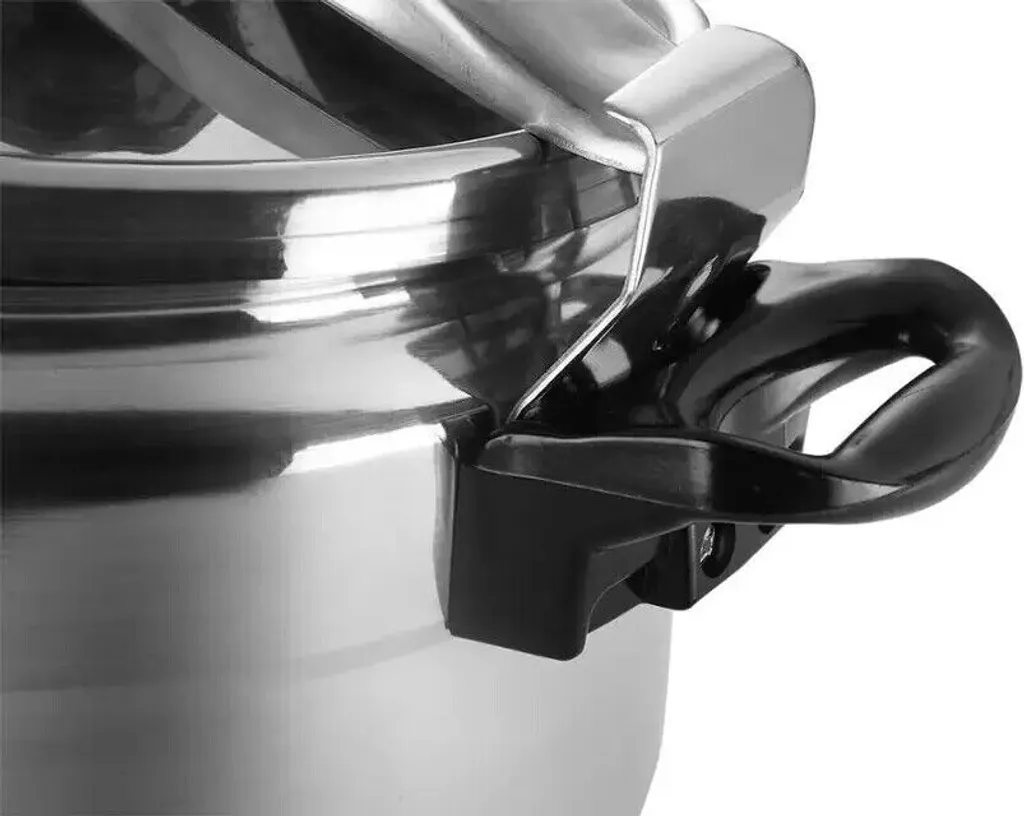 Scheffler CSD30 - Induktion Schnellkochtopf Dampfkocher Kochtopf Topf Schnellkocher Aluguss 8-16L – Bild 5