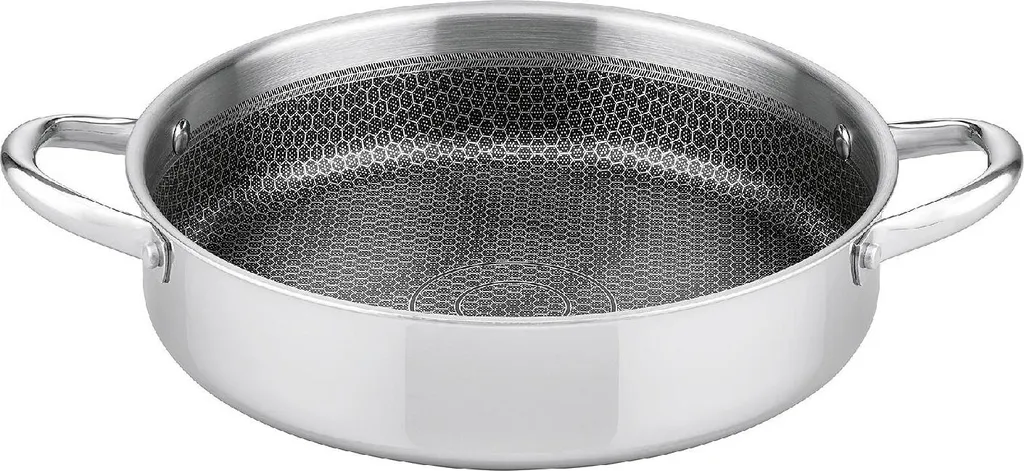 ELO Servierpfanne Relief Ø28cm Edelstahl