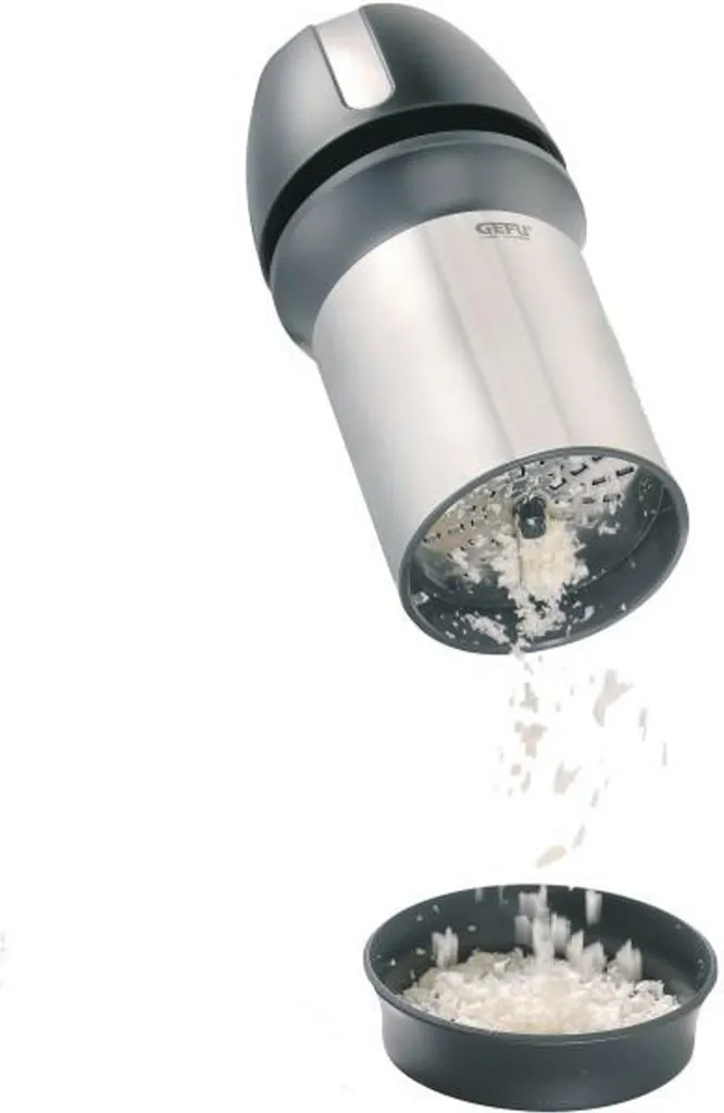 Gefu Käsereibe Parmigiano 34680 Käse Reibe Laser Cut 2 Reibscheiben