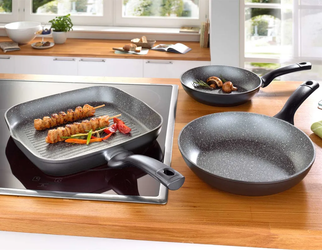 Pfannen-Set Gourmet Granit 3-tlg. – Bild 6
