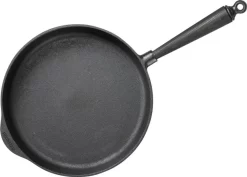 Skeppshult Servierpfanne 28cm Mit Schwarzem Esche-Holzgriff, Gusseisen