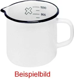Karl Krüger Milchtopf 600 Ml Mit Ausguss, Ø 10 Cm, Weiß