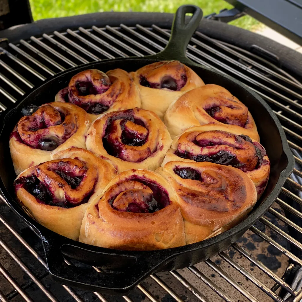 BBQ-Toro Gusseisen Grillpfanne Ø 30 Cm Mit Glasdeckel | Bratpfanne – Bild 3