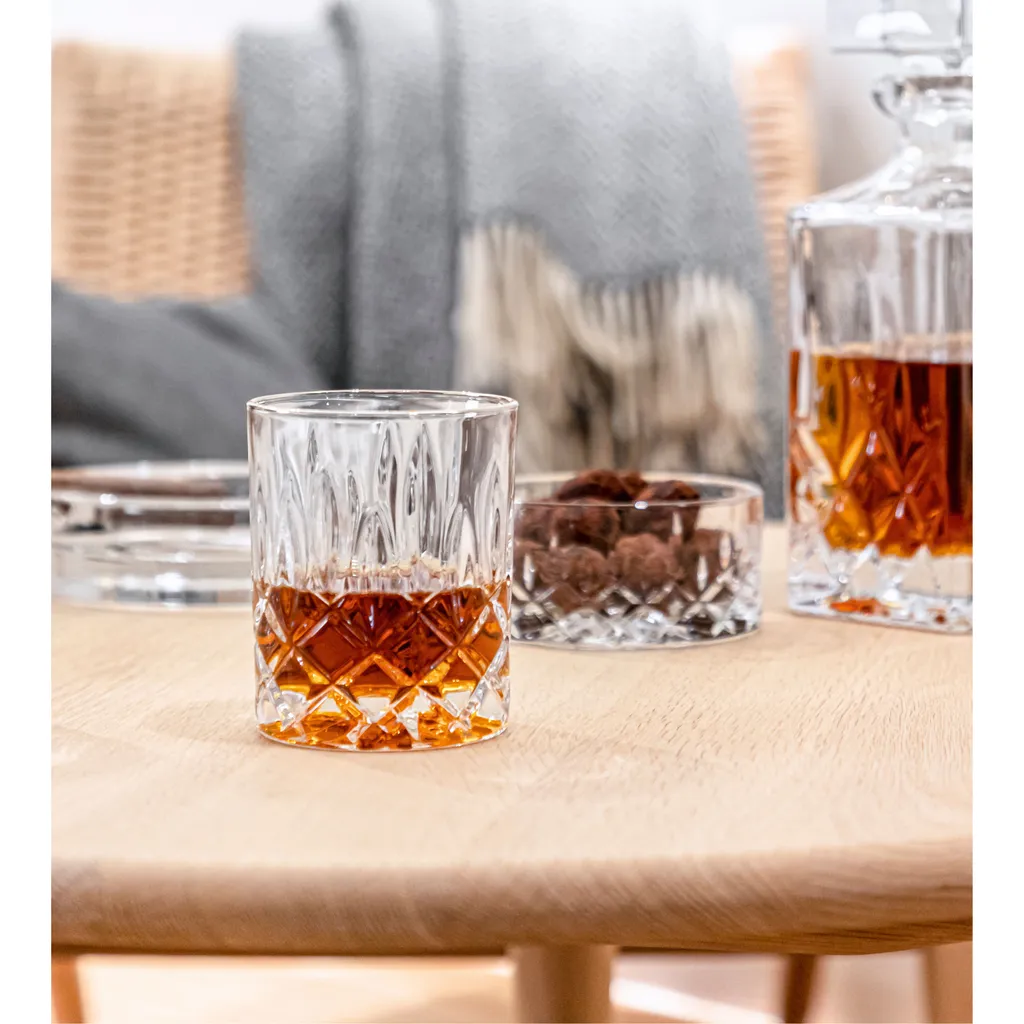 Nachtmann 0091899-0 Noblesse Whisky-Set, 1 X Karaffe/Dekanter + 2 X Whisky-Becher, Klar (1 Set) – Bild 17