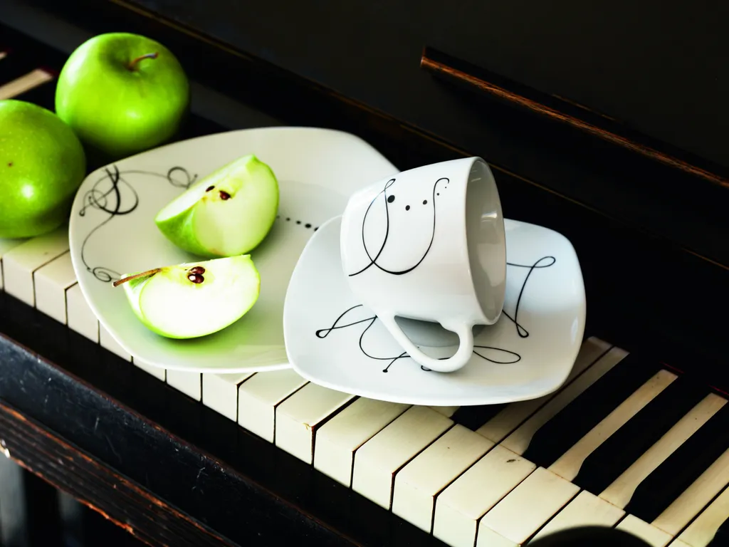 Mäser 921344 Chanson Kombiservice, Für 6 Personen, Weiß, 30-teilig (1 Set) – Bild 2