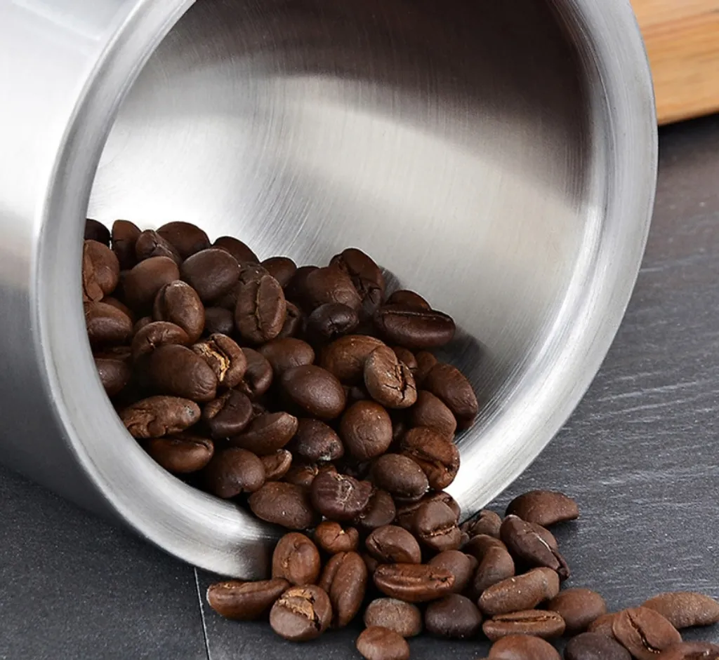 2er Set BAYLI Edelstahl Mörser Mit Stößel & Deckel - Massiver Gewürzmörser Für Die Küche - Bruchfeste Kräutermühle - Gewürzmühle Für Kräuter Und Gewürze - Tabletten Zerkleiner - Tablettenmörser – Bild 7