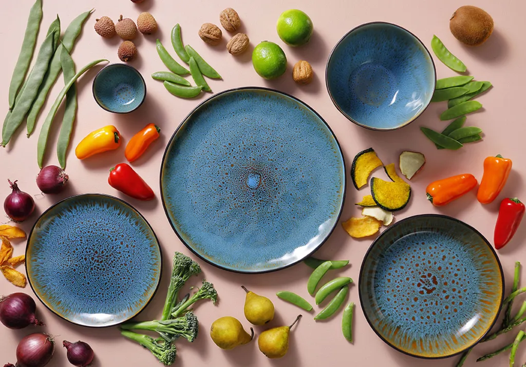 Palmer Geschirrset LOTUS 6 Personen, Modernes Tafelservice 24-teilig, Hochwertiges Kombiservice Aus Steingut, Spülmaschinengeeignet, Ofen- & Mikrowellenfest – Bild 5