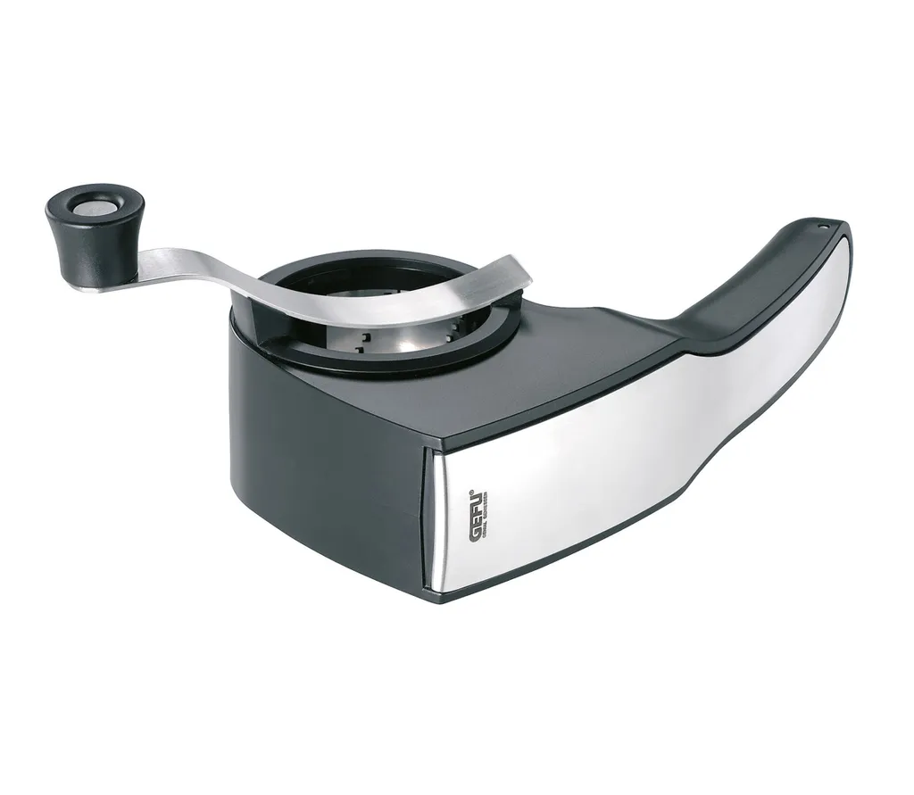 Gefu Trommelreibe Pecorino Laser Cut Mit 3 Trommeleinsätzen Käsereibe – Bild 2